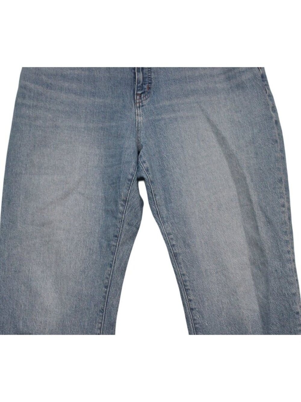 Madewell Jeans Size 32 Curvy 90s Straight High Rise Preppy Classic Retro Boho - Picture 3 of 12
